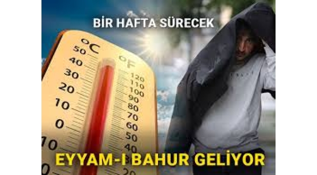 Aman dikkat... Eyyam-ı bahur kavuracak: Sıcaklık 38 dereceyi bulacak