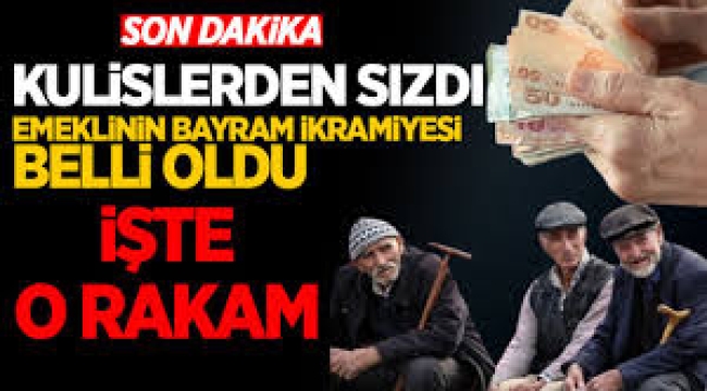Ankara kulislerinden sızdı: Emekli bayram ikramiyesi 16 bin TL olacak
