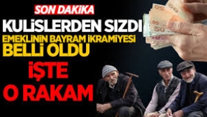 Ankara kulislerinden sızdı: Emekli bayram ikramiyesi 16 bin TL olacak