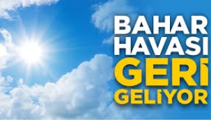 Bahar havası geliyor