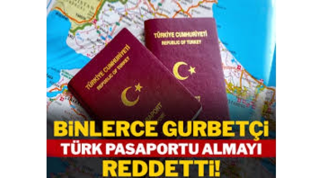 Binlerce insan Türk olmaktan vazgeçiyor!