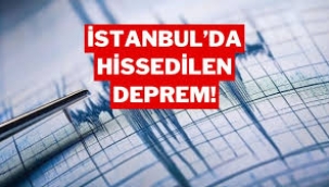 Marmara'da Denizi'nde bir deprem daha: İstanbul'da da hissedildi