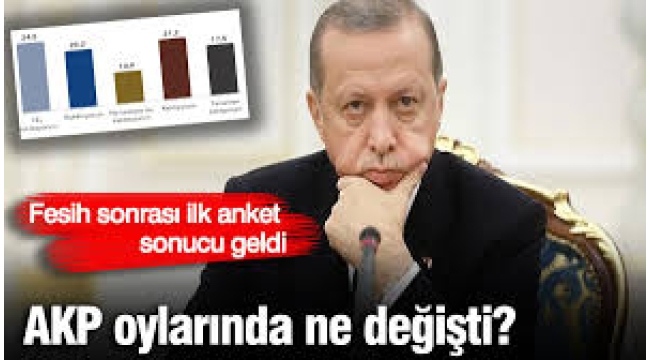 PKK'nın feshi sonrası ilk anket sonucu geldi! Erdoğan'ın oylarında ne değişti?