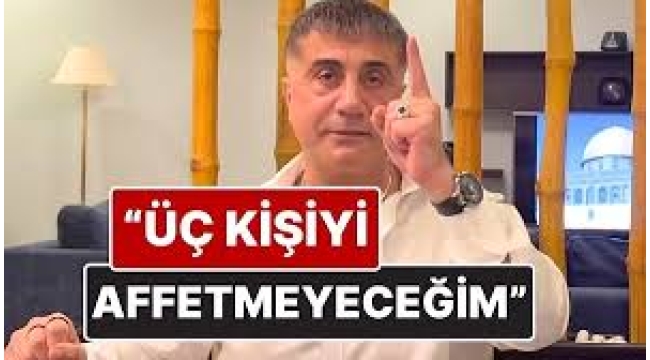 Sedat Peker SÖZCÜ'ye konuştu: Üç kişiyi yaşadığım sürece affetmeyeceğim
