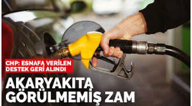 1 depo doldurmanın bedeli 500 TL arttı: 