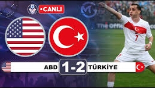  A Milli Futbol Takımımız, ABD'yi 2-1'lik skorla devirdi!