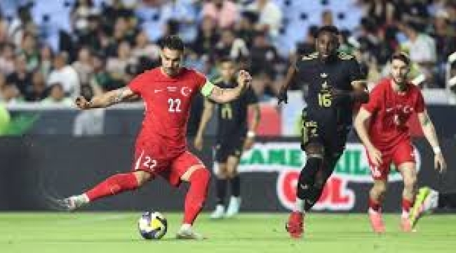 A Milli Takım Meksika'ya 1-0 yenildi