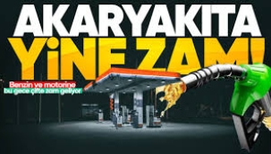  Akaryakıta çifte zam geldi!