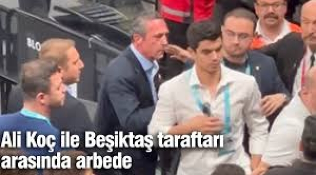 Ali Koç ile Beşiktaş taraftarı arasında arbede! Salondan zorlukla çıktılar…