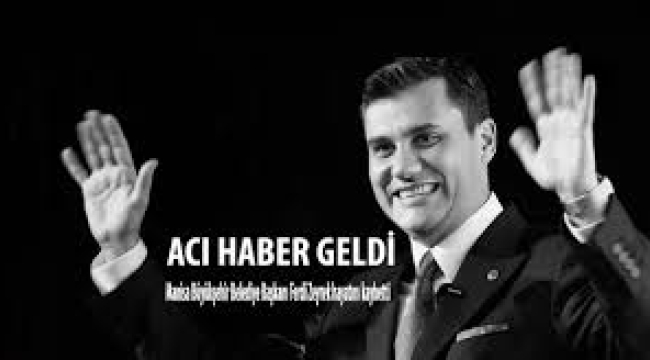Başkan Zeyrek'ten acı haber