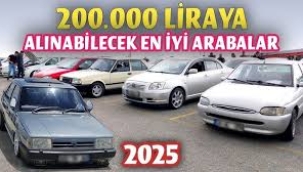 Bu fiyata hala otomobil var! İşte, 200 bin TL'ye alınabilecek 2.el araçlar