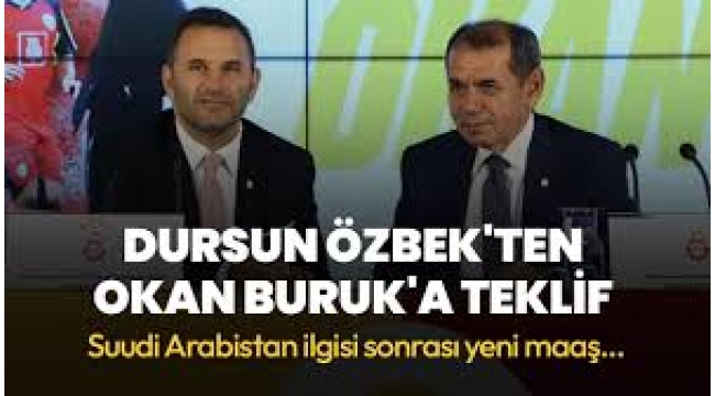 Dursun Özbek'ten Okan Buruk'a teklif: İşte yeni maaşı