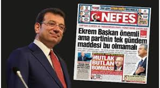 Ekrem Başkan önemli ama partinin tek gündem maddesi bu olmamalı