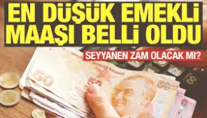 En düşük emekli maaşı ne kadar olacak? 