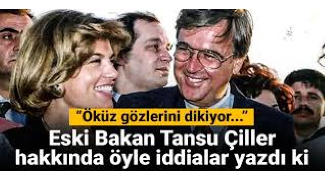 Eski Bakan, Çiller'in özel hayatını hatırlattı