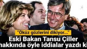 Eski Bakan, Çiller'in özel hayatını hatırlattı