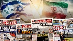 Gazeteler İsrail-İran savaşını böyle gördü