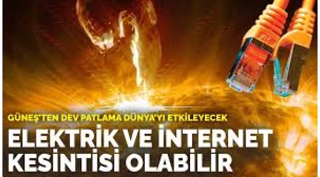 Güneş'teki bu patlama,