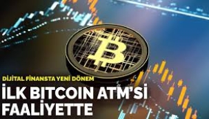 İlk Bitcoin ATM'si hizmete girdi!