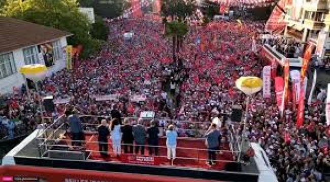On binler İmamoğlu için Tekirdağ'da toplandı