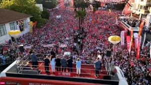 On binler İmamoğlu için Tekirdağ'da toplandı