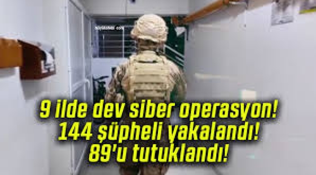 Sanal suçlara karşı dev operasyon: 145 tutuklama