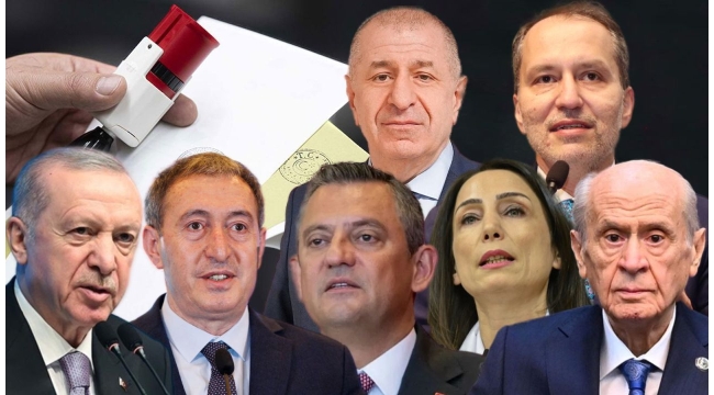 Son anketten farklı sonuçlar çıktı! Partilerin oy oranı şaşırttı…