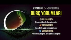 14 – 20 Temmuz 2025 haftalık burç yorumları