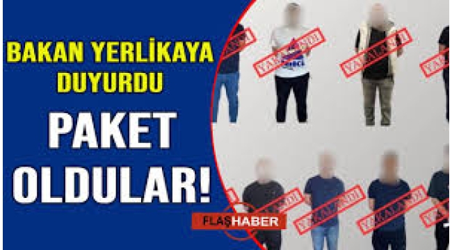 15 suçlu Türkiye'ye getirildi