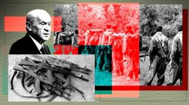 Bahçeli'nin başlattığı süreçte silah bırakma tiyatrosu başladı!