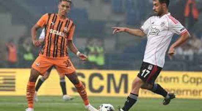 Beşiktaş, Shakhtar karşısında geri dönemedi