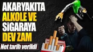 Bu gece yarısından sonra zam tufanı yaşanacak: Sigara, alkol, akaryakıt.. ÖTV