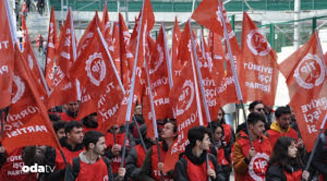 CHP'nin mitingine katılan TİP'lilere gözaltı