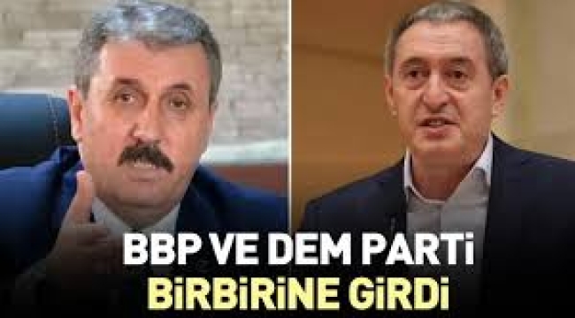 DEM ve BBP sosyal medya üzerinden birbirine girdi!