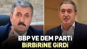 DEM ve BBP sosyal medya üzerinden birbirine girdi!