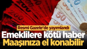 Emekli maaşlarına bloke konacak... Kredi çeken emeklileri ilgilendiriyor,