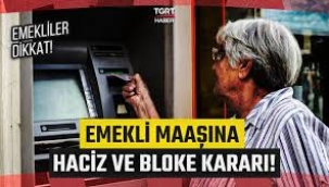 Emeklinin iki kuruşluk maaşına tefeci çökecek
