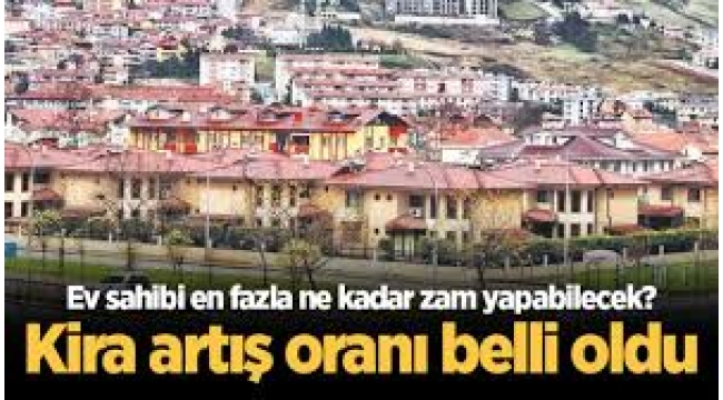 Enflasyon açıklandı: Temmuz ayı kira artış oranı belli oldu!
