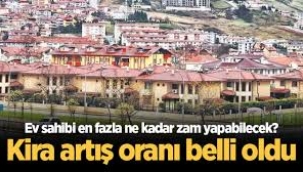 Enflasyon açıklandı: Temmuz ayı kira artış oranı belli oldu!