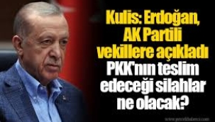 Erdoğan, AKP'li vekillere açıkladı: PKK'nın teslim edeceği silahlar ne olacak?