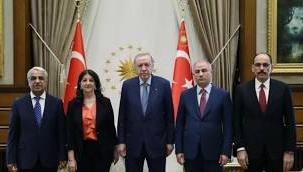 Erdoğan ile İmralı Heyeti'nin görüşmesi 
