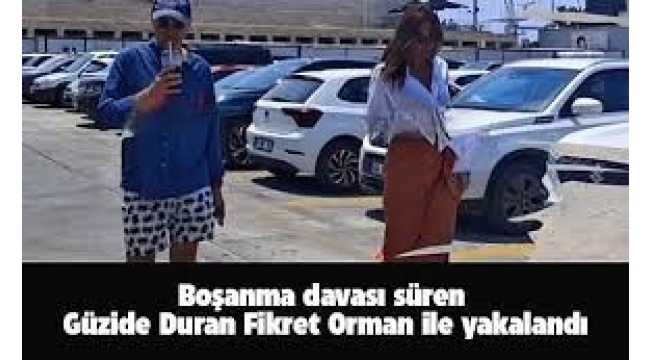 Fikret Orman ile Güzide Duran Bodrum'da objektiflere yakalandı!