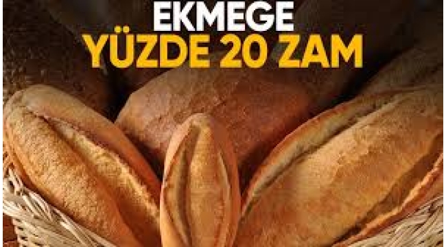 İstanbul'da Ekmeğe Zam Geldi! Zamlı Ekmek Fiyatları Belli Oldu