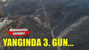 İzmir'de yangın 3. gününde 