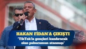 Özel'den Hakan Fidan'a sert çıkış: 'Pabucumun atanmışı'
