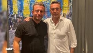 Ali Koç ile Barış Alper'in menajeri bir arada