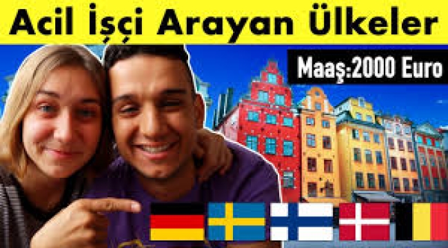 Avrupa'da milyonlarca iş ilanı: İşte en çok işçi arayan ülkeler