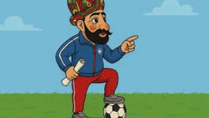 Aziz Nesin yarım asır önceden hicvetti: Futbolun karagözleri