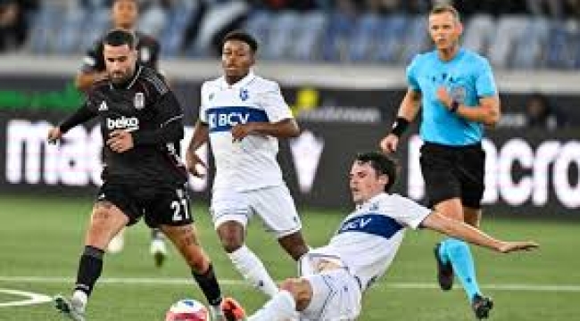 Beşiktaş, İsviçre'den tur için avantajla döndü