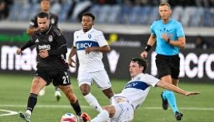 Beşiktaş, İsviçre'den tur için avantajla döndü